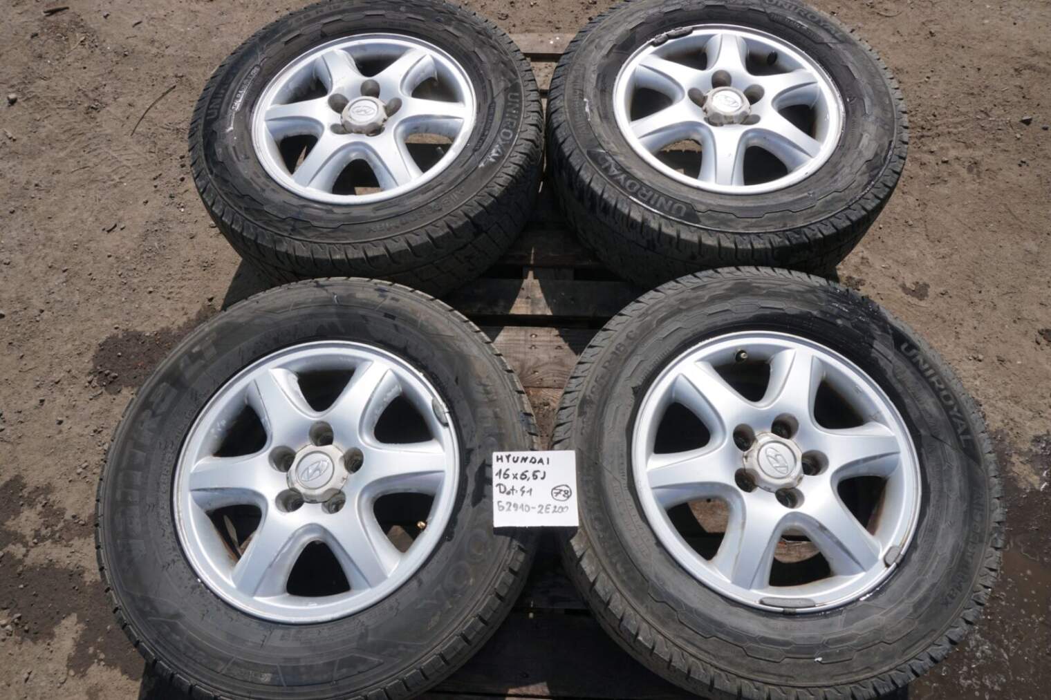 Hyundai Tucson Felgi 16 5x114.3 Et41 52910-2e200