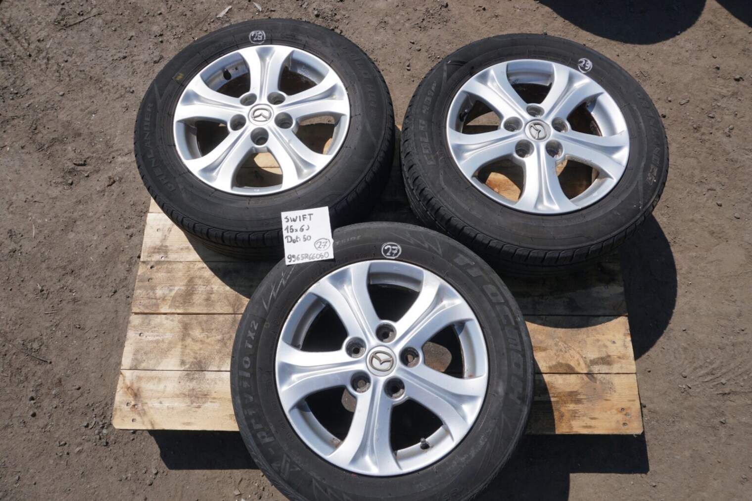 Mazda Felga 15 5x114.3 Et50 9965r66050 195/65r15