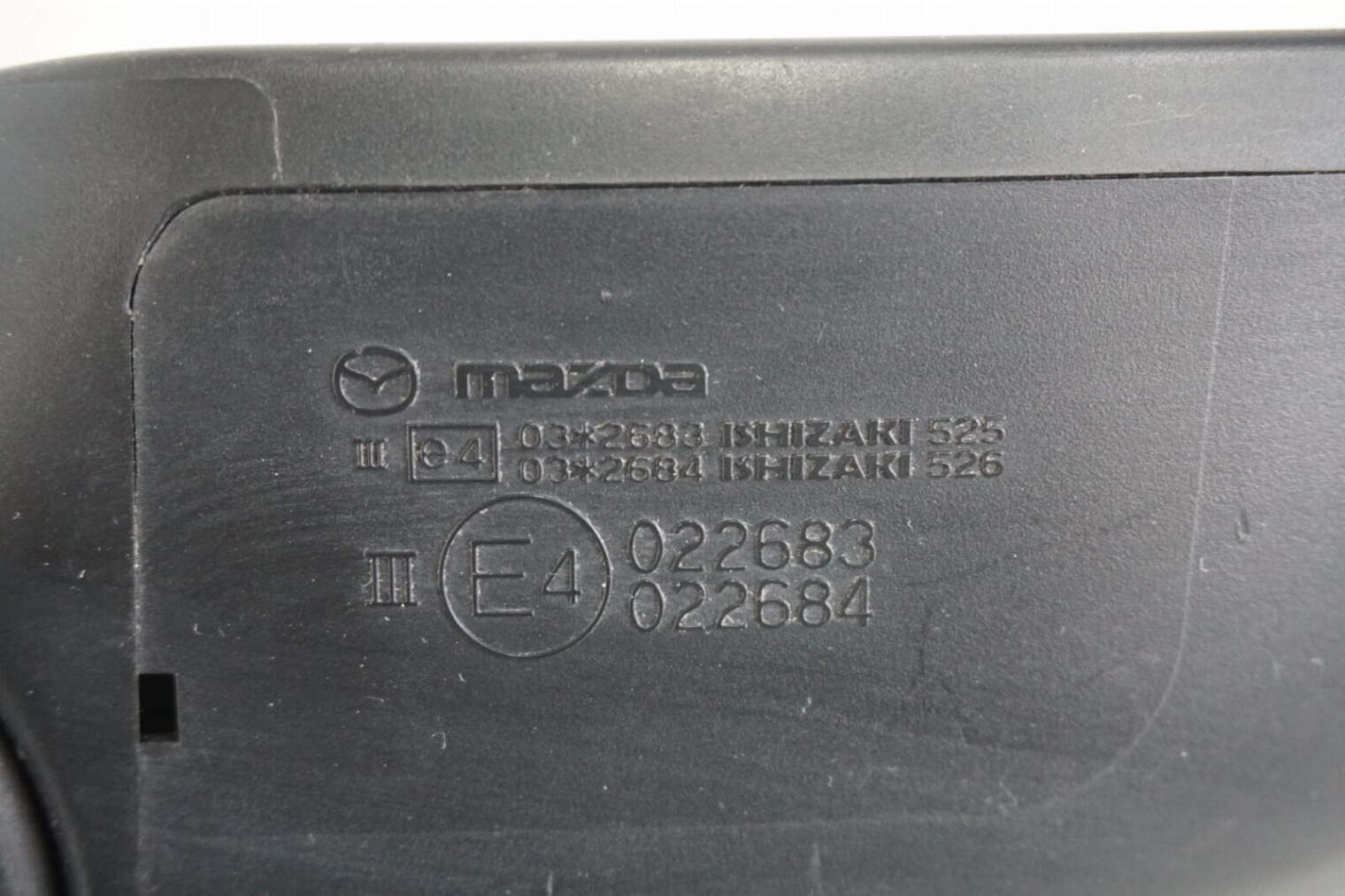 Mazda 3 Lusterko Prawe 8 Pin 022683 022684 Nr.91 - obrazek 3