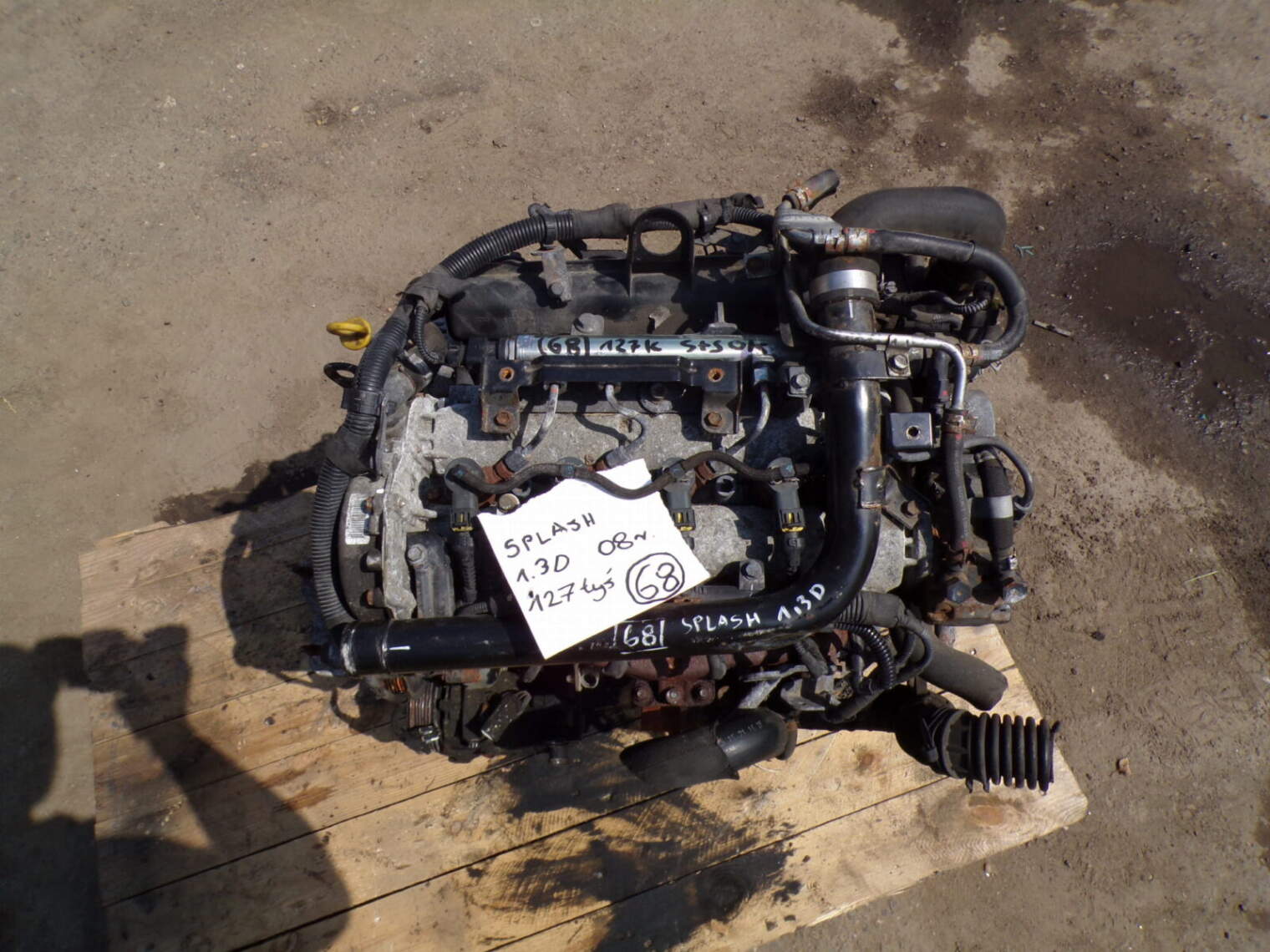 Suzuki Splash 2008r 1.3 Diesel Silnik Z13dtj