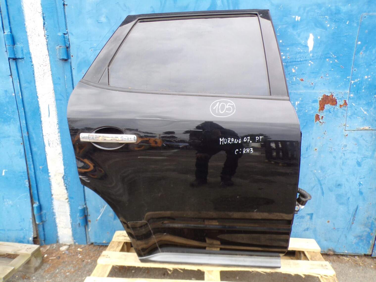 Nissan Murano Z50 Drzwi Prawe Tylne Kh3 Szyba