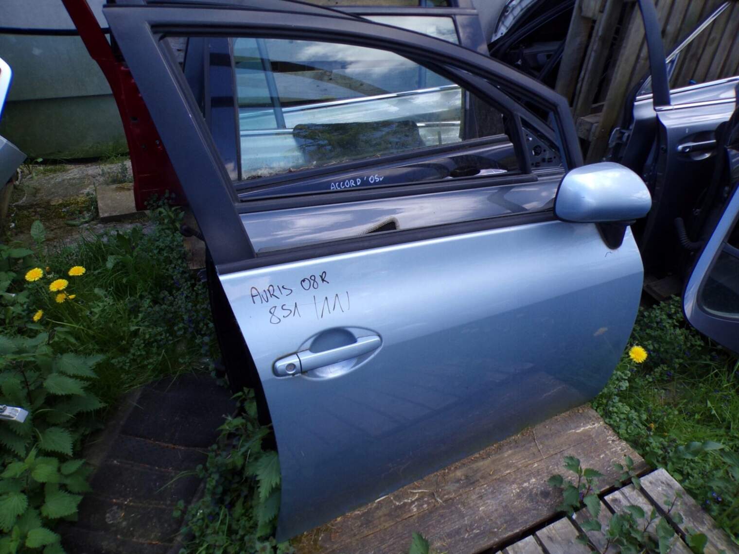 Toyota Auris I E15 Drzwi Prawe Przednie 8s1 Szyba 6700102260