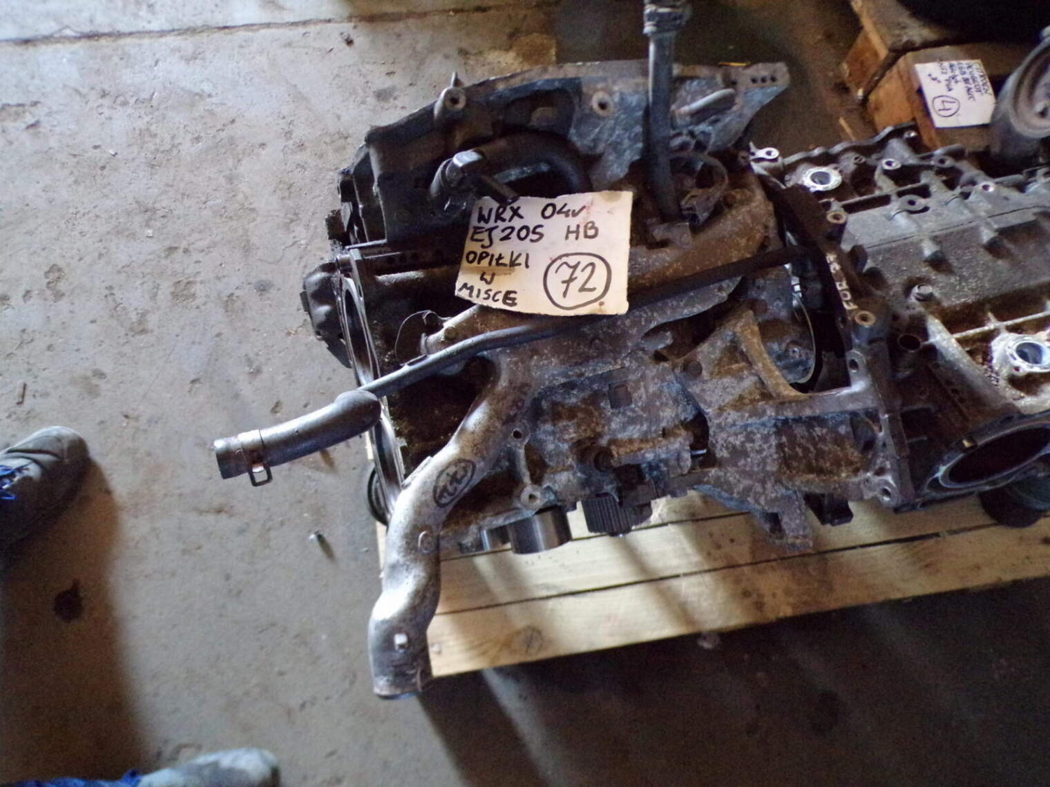 Subaru Impreza Gd Wrx Tłoki Hb Blok Ej205