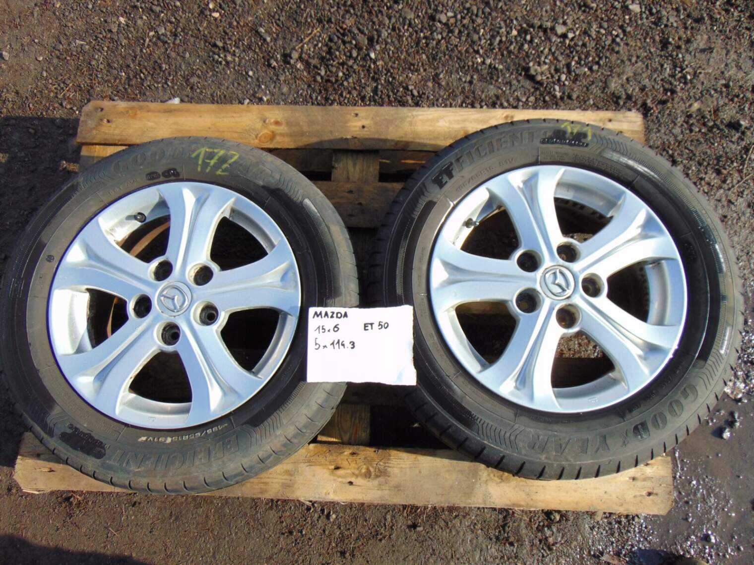 Mazda 3 Bk Bl Felga 15 5x114.3 Et50
