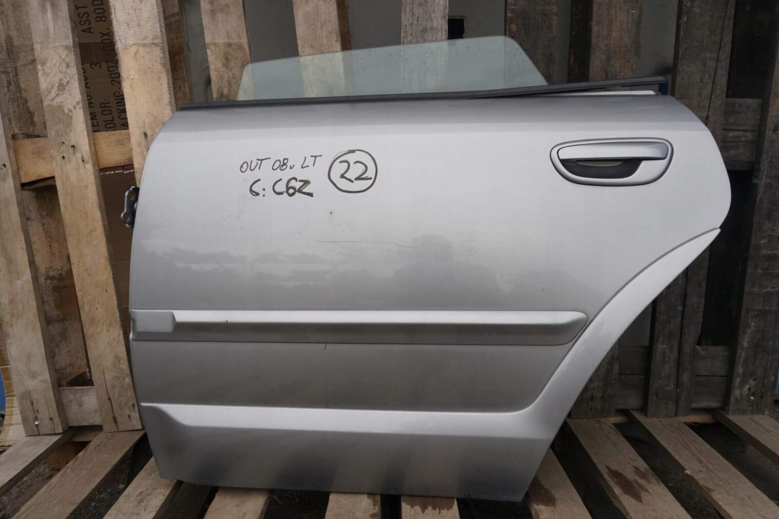 Subaru Outback 3 Bl Drzwi Lewe Tylne C6z Szyba