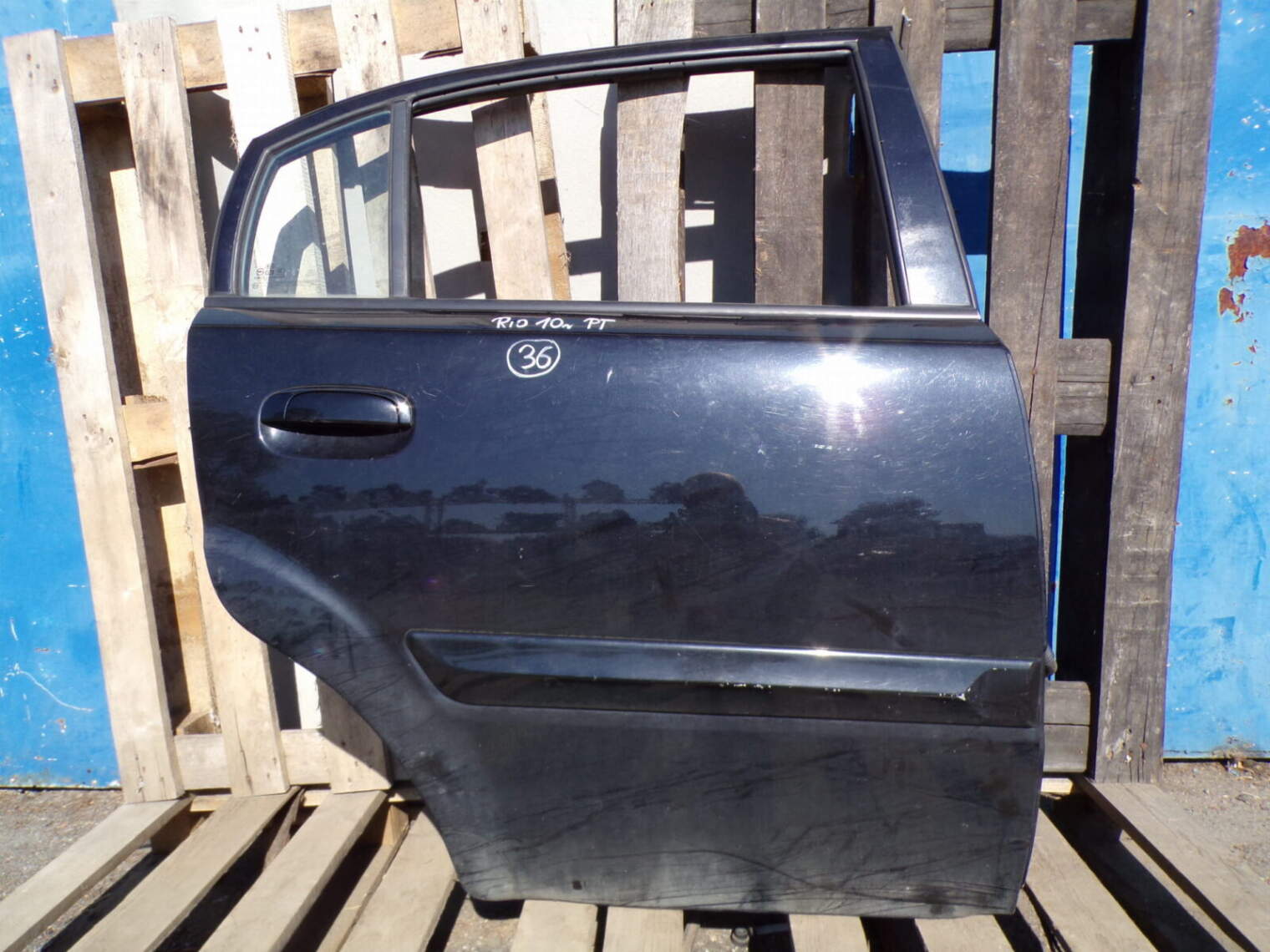 Kia Rio II 2007R Drzwi Prawe Tylne 770041G210 (1)