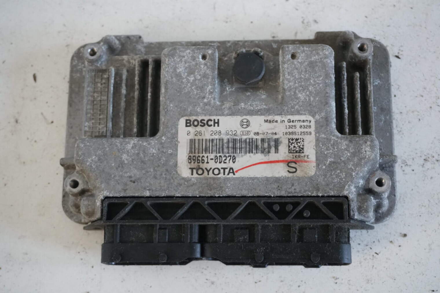 Toyota Yaris II Sterownik Silnika 89661-0d270
