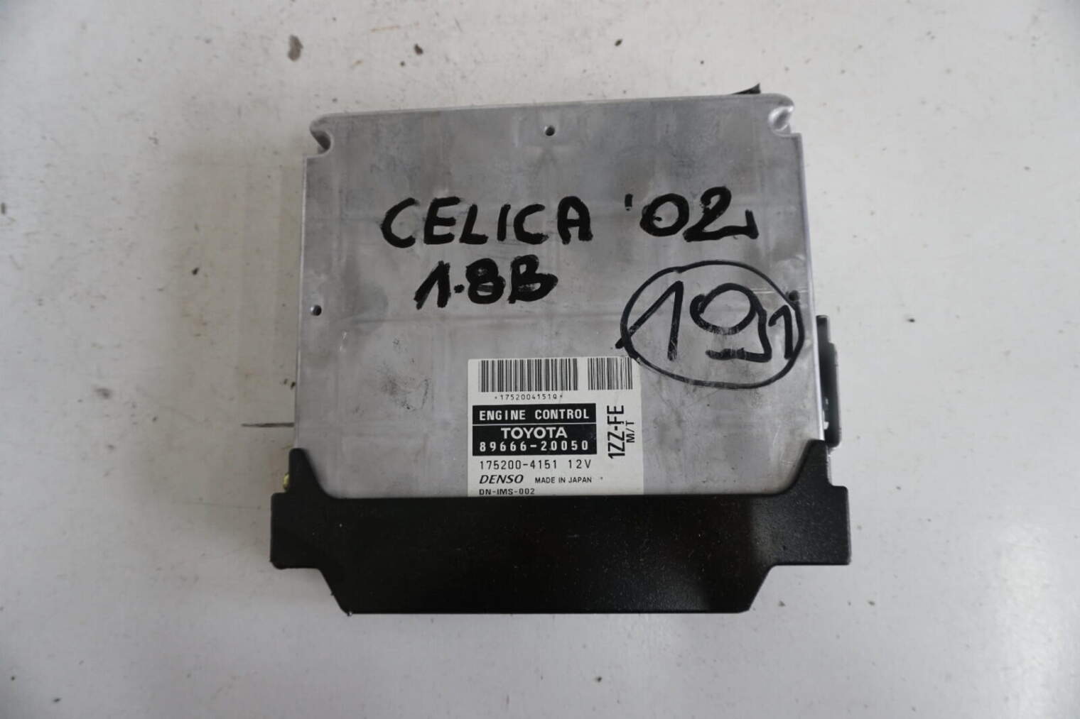 Toyota Celica 2002r Komputer Sterownik 89666-20050