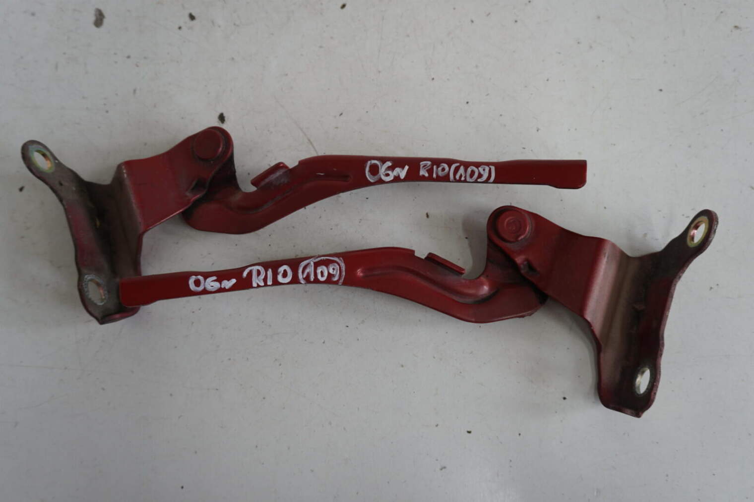 Kia Rio 2006r Zawiasy Maski Komplet Kołor O8