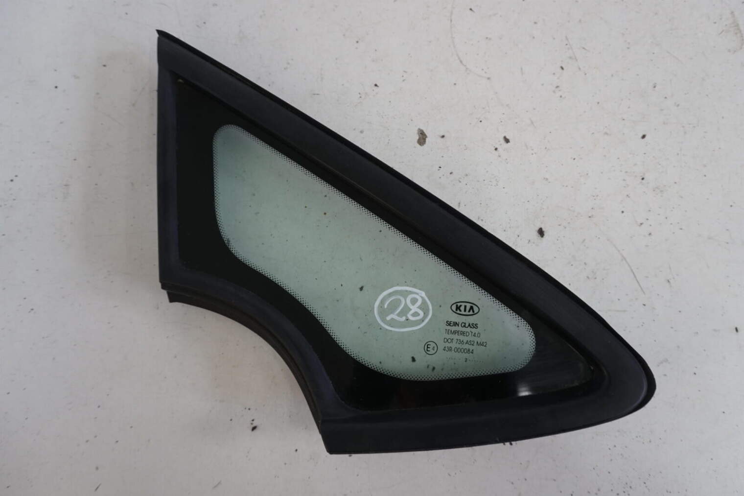 Kia Ceed Prawa Szyba Karoseryjna Drzwi Przednich 86190-A2000