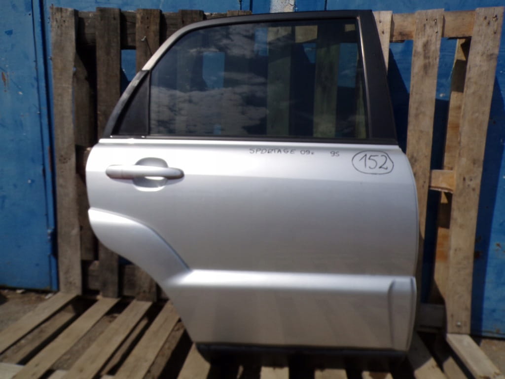Kia Sportage II Je Drzwi Prawe Tylne Szyba 9s