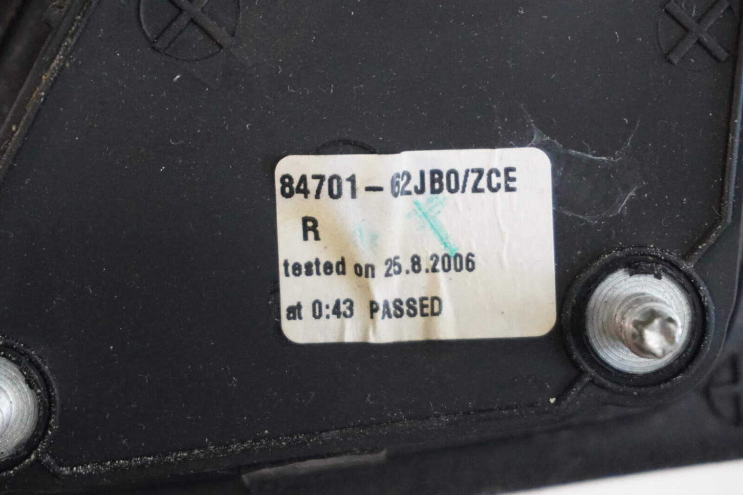 Suzuki Swift Mk6 Lusterko Prawe Uk 5pin Kołor: Zce 84701-62jb0 - obrazek 7