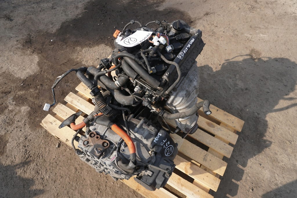 Toyota Prius II Kompletny Silnik 1.5b 1nzfxe ; 1900021801 SKRZYNIA - obrazek 6