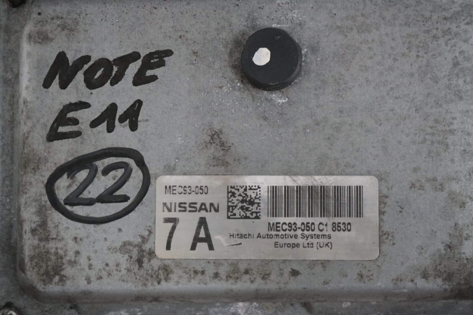 Nissan Note E11 Komputer Sterownik Silnika Mec93-050 - obrazek 2