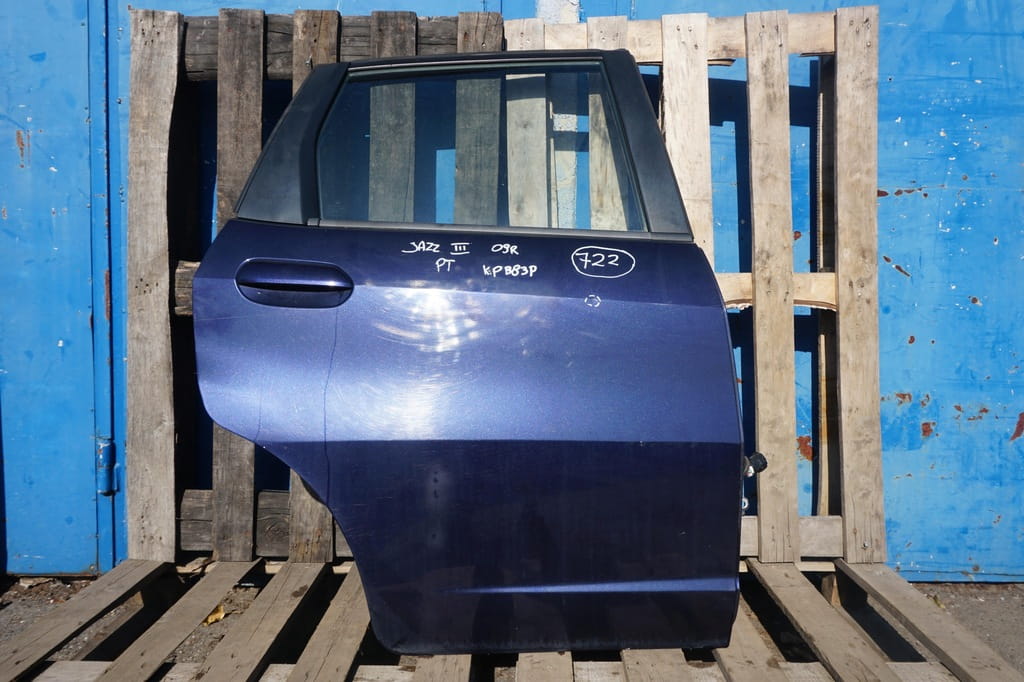 Honda Jazz III Drzwi Prawe Tylne Pb83p Szyba