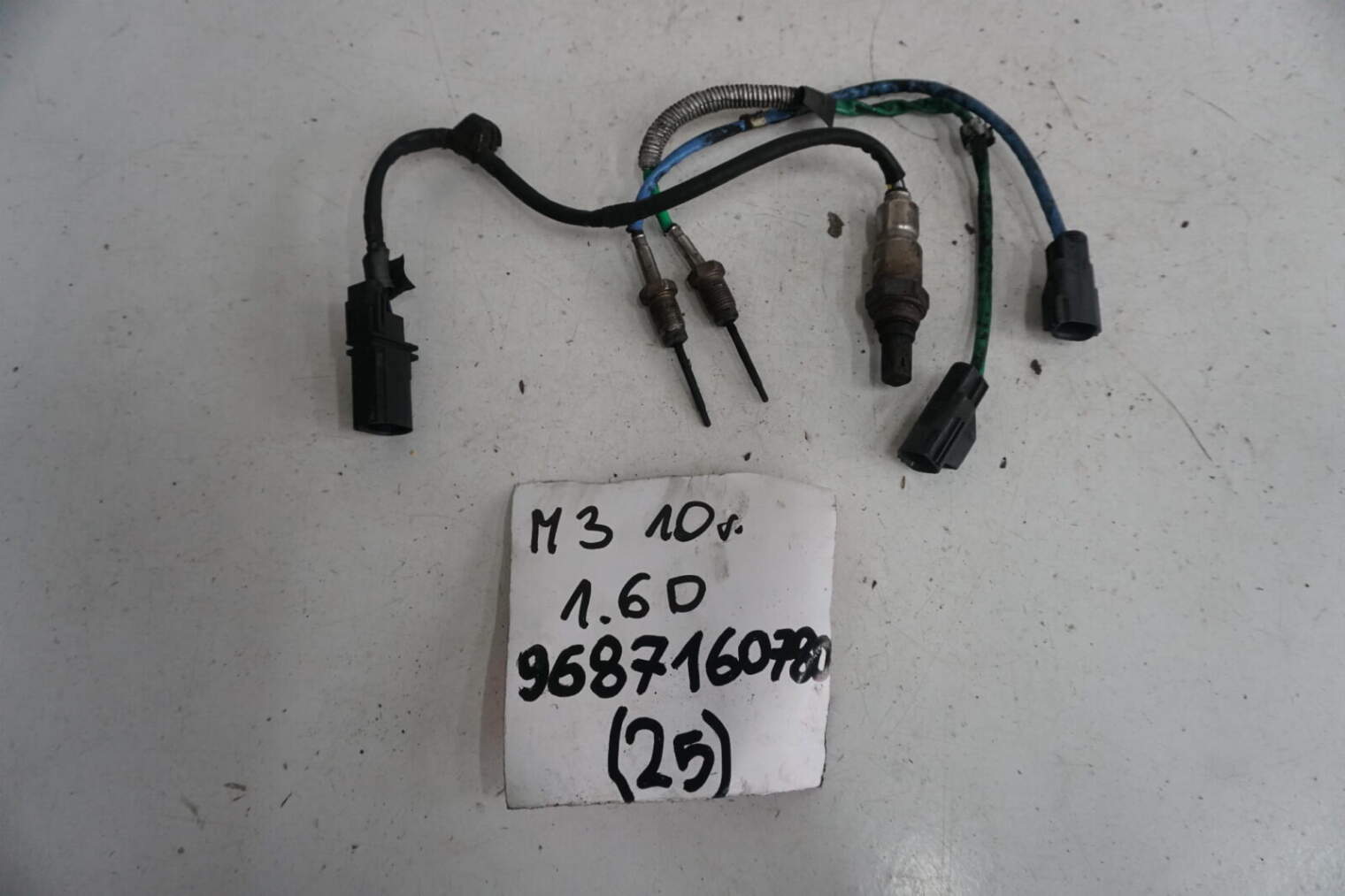 Mazda 3 Bl Sonda Lambda Czujnik Temperatury Dpf 9687160780