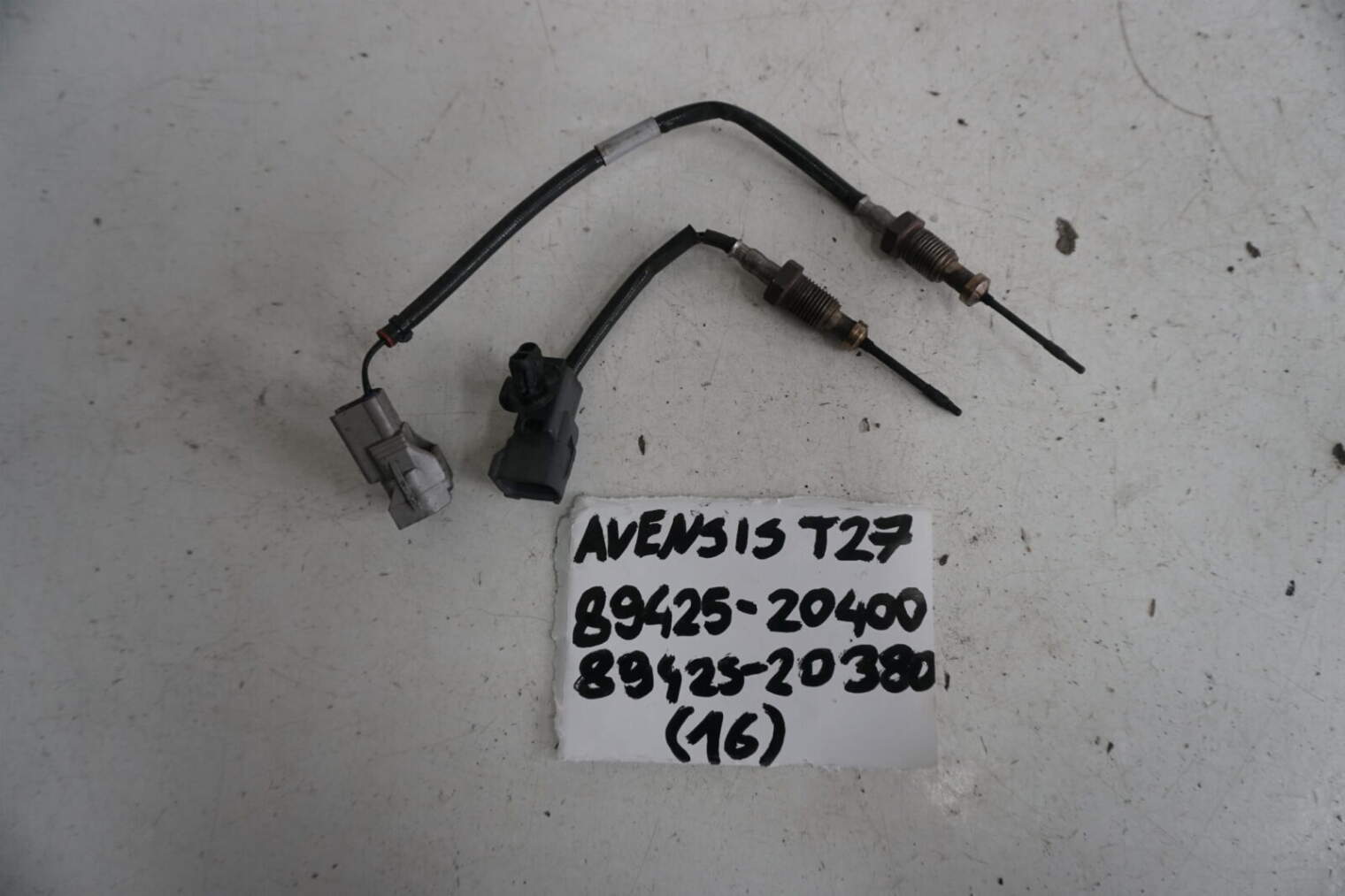 Toyota Avensis T27 Czujnik Temperatury Dpf 89425-20400 89425-20380