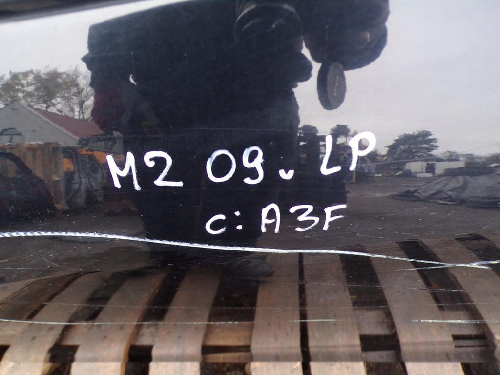 Mazda 2 II 5d Drzwi Lewe Przednie Czarne A3f Nr.559 - obrazek 2