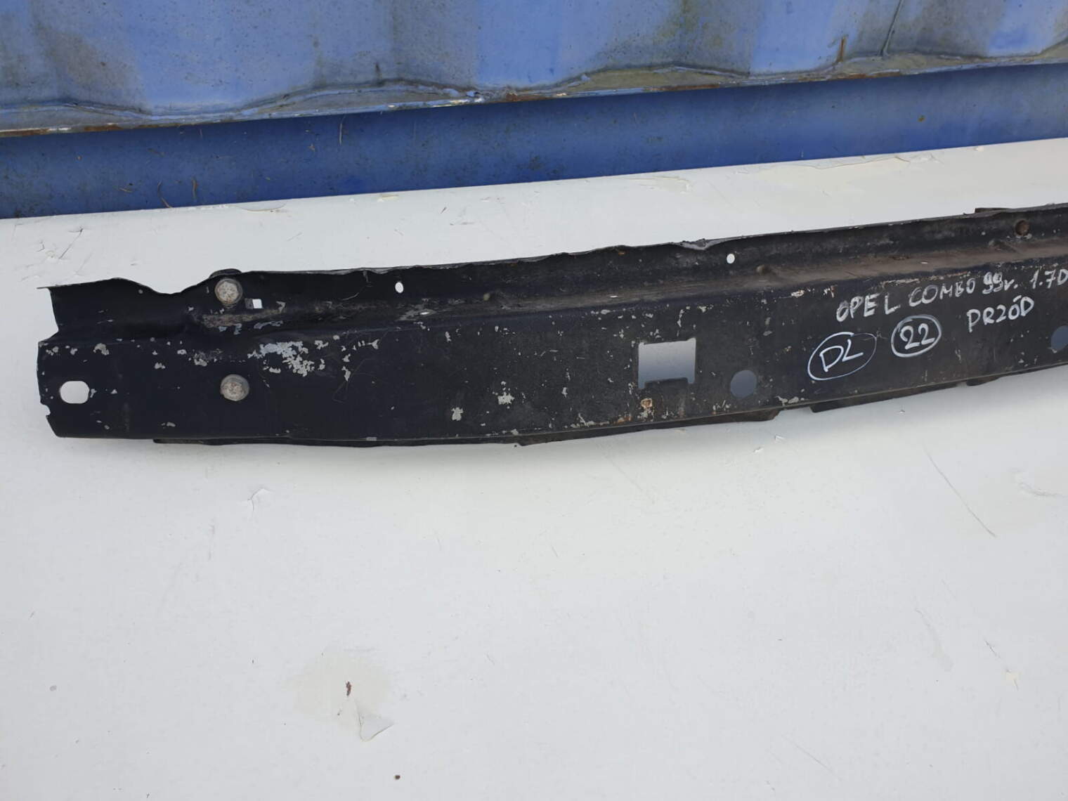 Opel Combo B 93-01 Belka Wzmocnienie Zderzaka Przód - obrazek 2