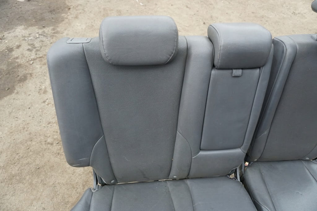 Hyundai Tucson I Jm Tylna Kanapa Skóra Siwa 2005 2006 2007 - obrazek 4