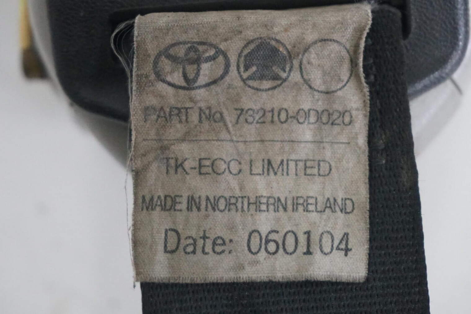 Toyota Yaris I 2004r 1.4d Zestaw Airbag Poduszka Kierowcy Pasy Sensor 89170-0d070 209996-101 - obrazek 8