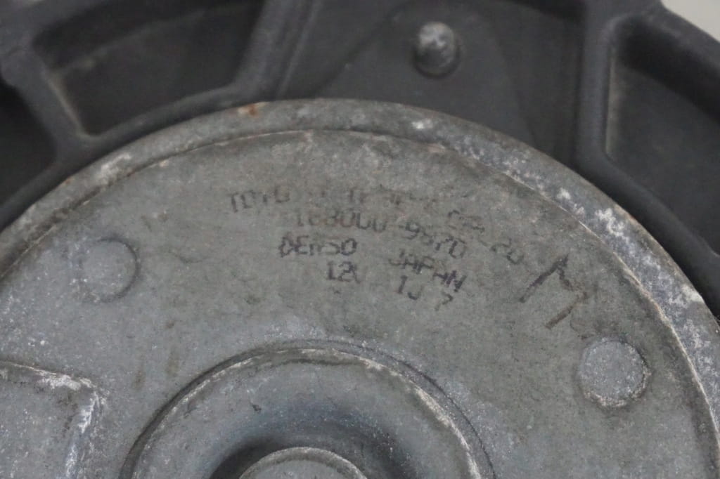 Toyota AURIS Wentylatory 168000-9870 16365-0r020 Nr.470 - obrazek 3