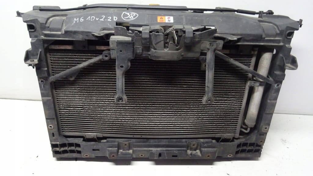 Mazda 6 Gh Wentylator Chłodnica Wody Klimatyzacji Pas Przedni 2.2 Diesel