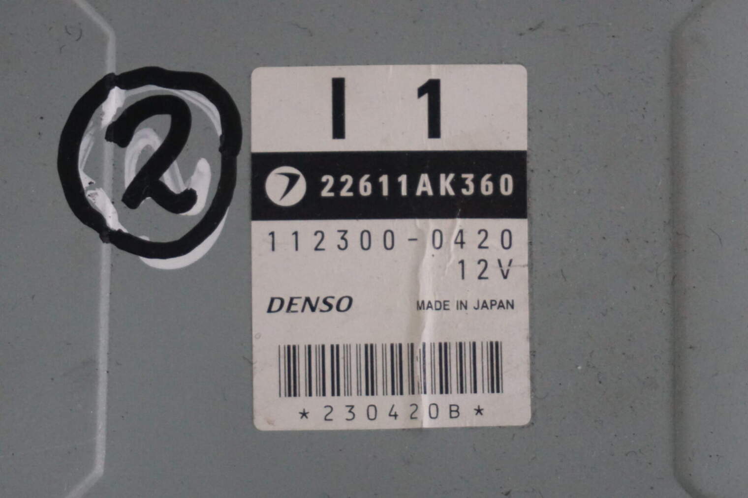 Subaru Legacy H6 Komputer Sterownik Silnika 22611ak360 - obrazek 2