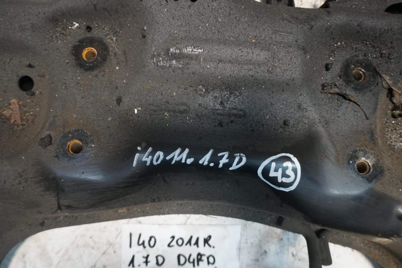 Hyundai I40 Belka Zawieszenia Przedniego Sanki 62401-3z100 - obrazek 2