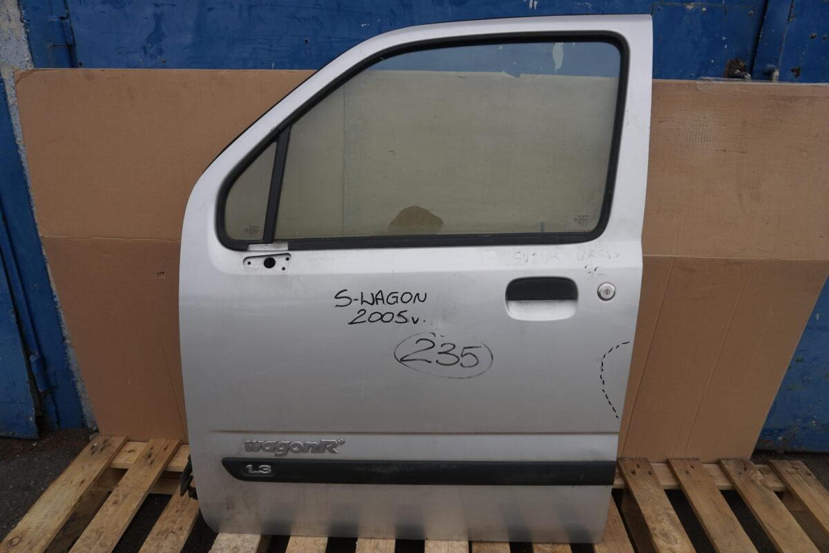 Suzuki Wagon R Drzwi Lewe Przednie 2005rok SREBRNE