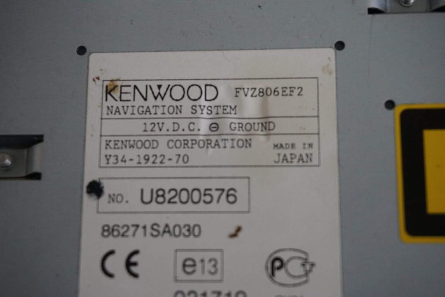 Subaru Forester Sg Nawigacja Gps 86271sa030 86281sa000 - obrazek 3