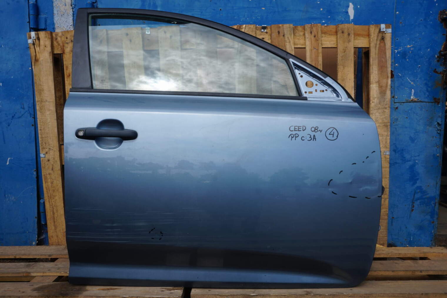 Kia Ceed I Ed 2008r 3a Drzwi Przednie PRAWE 760041H000 SZYBA 824211H000