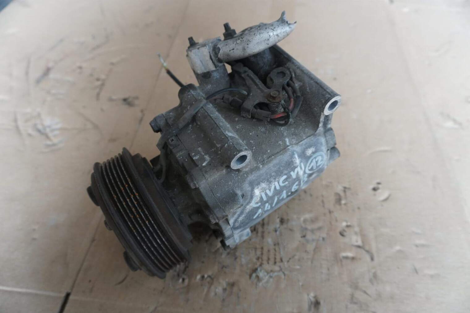 Honda CIVIc VII Sprężarka Kompresor Klimatyzacji Trsa09 38800-Pla-E021-M2 Nr.12