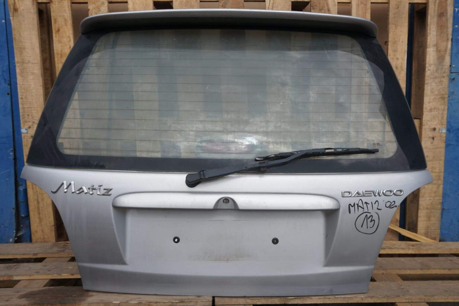 Daewoo Matiz Klapa Szyba Bagażnika