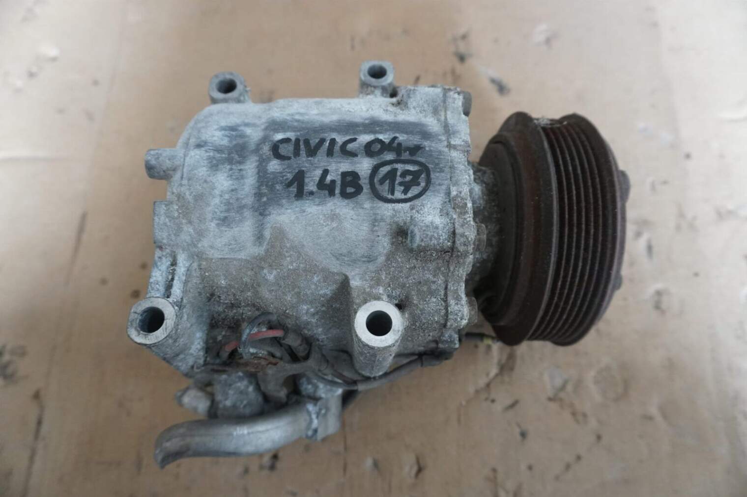 Honda CIVIc VII Sprężarka Kompresor Klimatyzacji Trsa09 38800-Pla-E021-M2 Nr.17