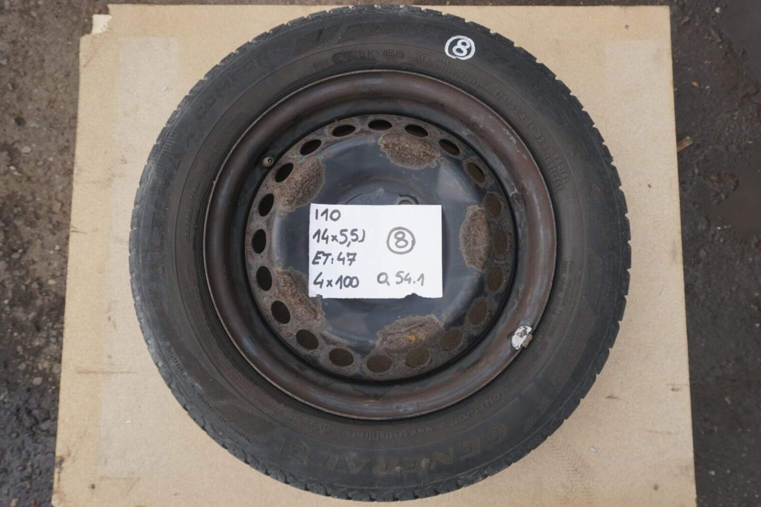 Hyundai I10 Felga 14 4x100 Et47