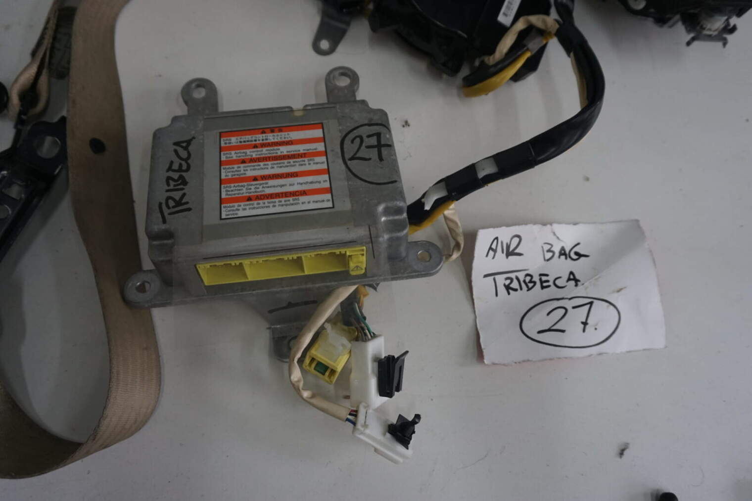 Subaru Tribeca Poduszki Powietrzne Airbag 98221xa02a 27546xa00a - obrazek 4