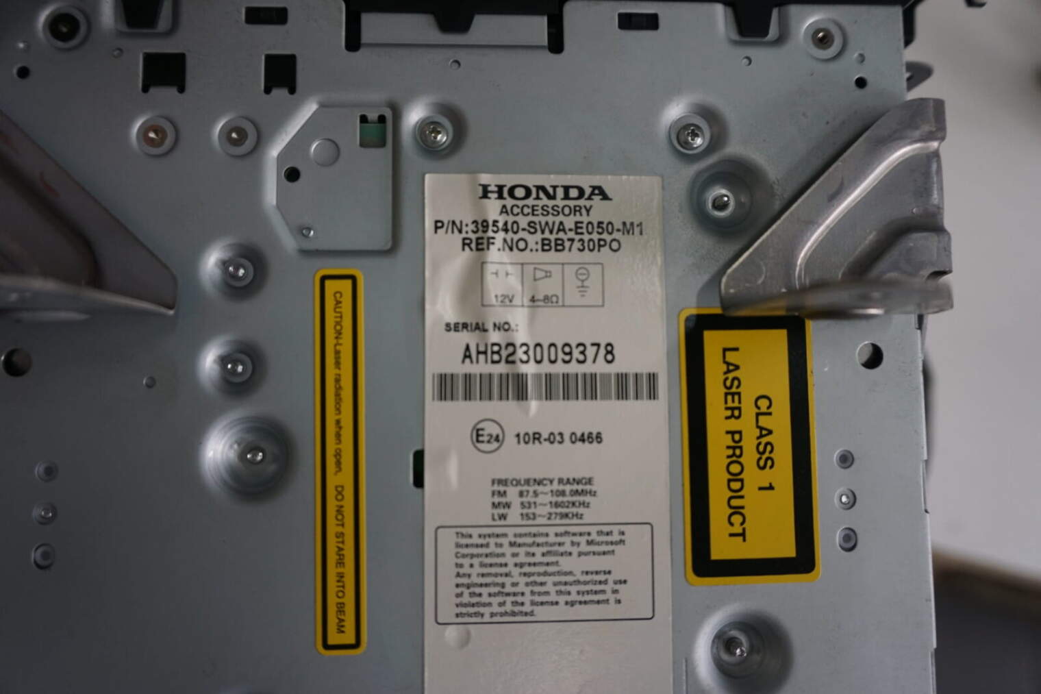 Honda Cr-V III 2008-2012r Radio Nawigacja NaVI 39540-Swa-E050-M1 - obrazek 5
