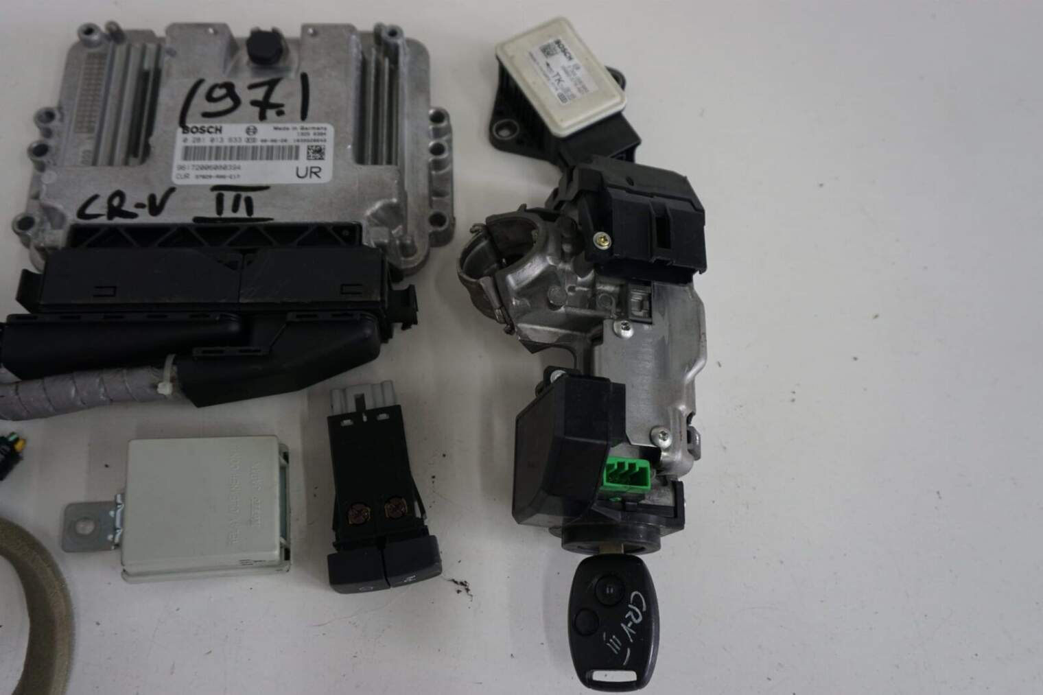 HONDA CR-V III 2007-2012R 2.2DIESEL KOMPUTER ZESTAW STARTOWY 0281013633 NR.97 - obrazek 3