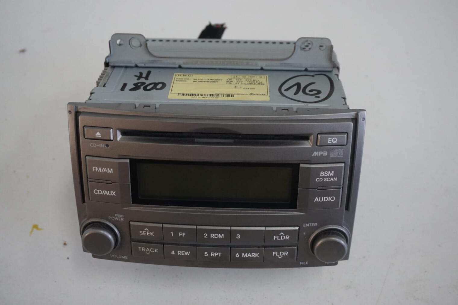 HYUNDAI I800 H1 RADIOODTWARZACZ CD 96100-4H5206Y