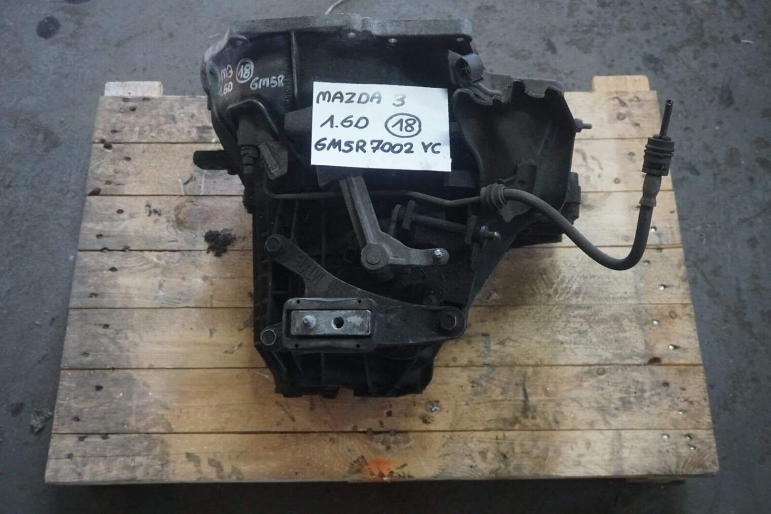 MAZDA 3 BL SKRZYNIA BIEGOW MANUALNA 1.6DIESEL 2010rok 6M5R 7002 YC nr.18