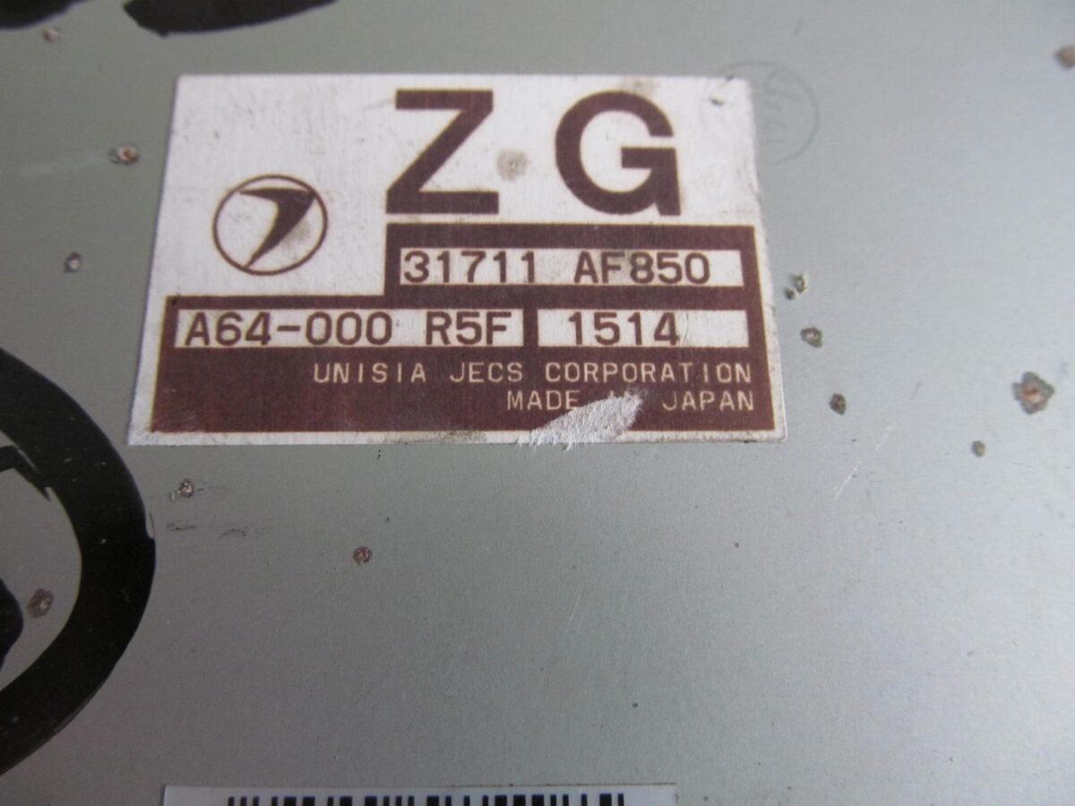 Subaru Legacy 2002r 2.5b Sterownik Skrzyni Biegów 31711af850 - obrazek 2
