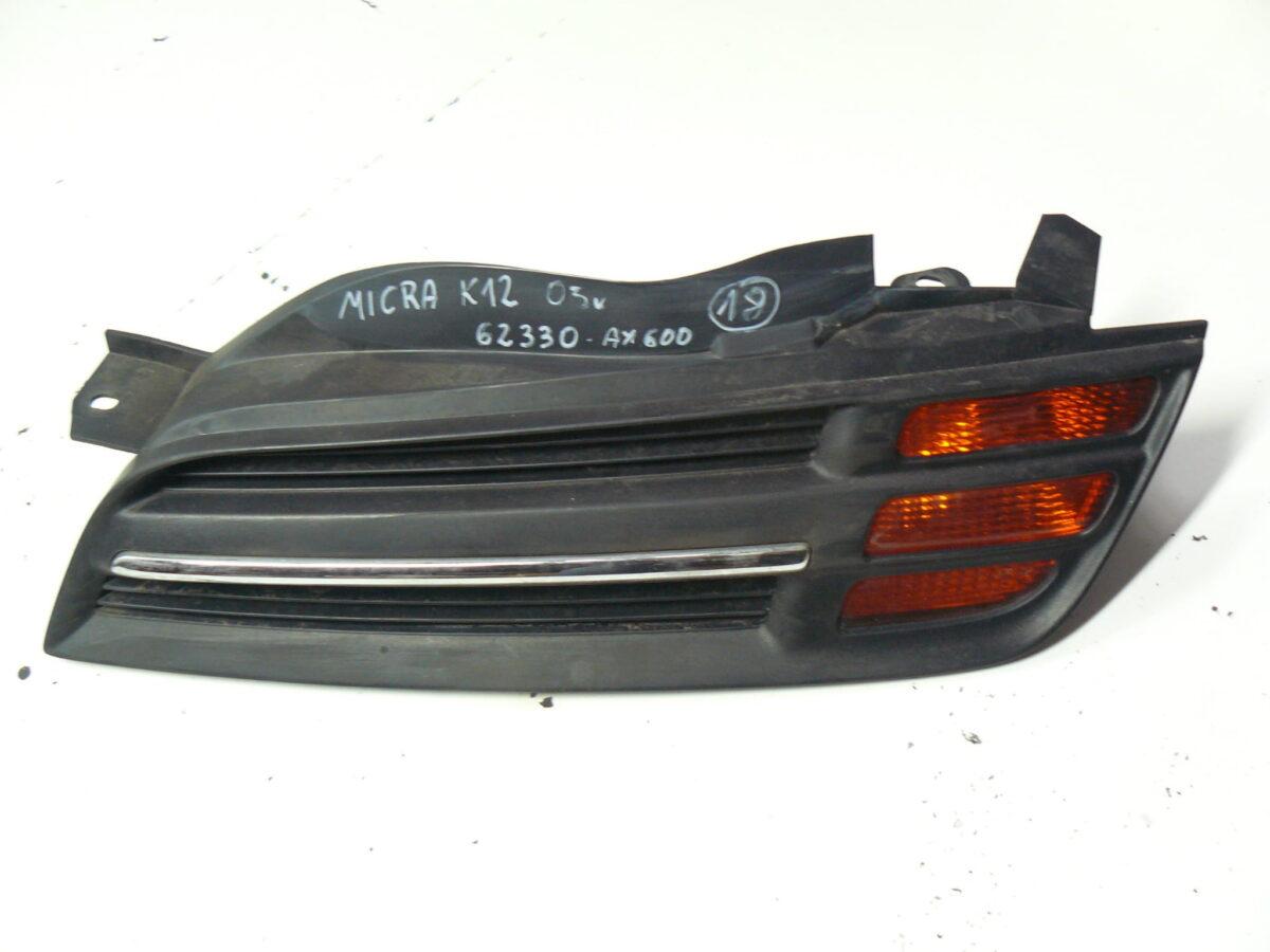 Nissan Micra K12 Atrapa Grill Zaślepka 62330-Ax600