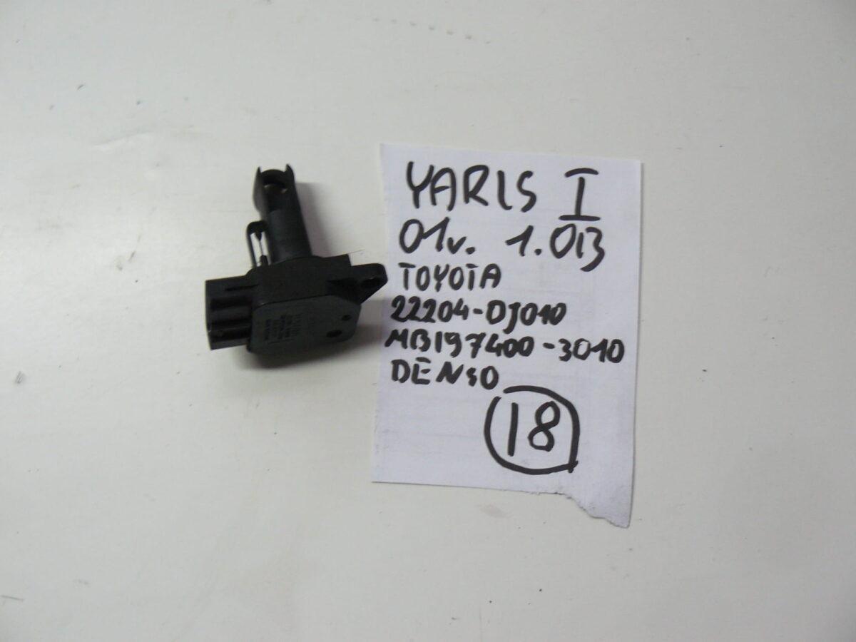 Toyota Yaris I Przepływomierz 22204-0j010