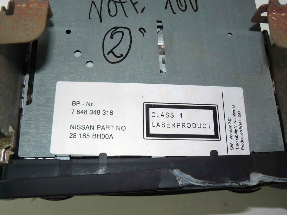 Nissan Note 2010r Radioodtwarzacz Panel 28185bh00a - obrazek 2