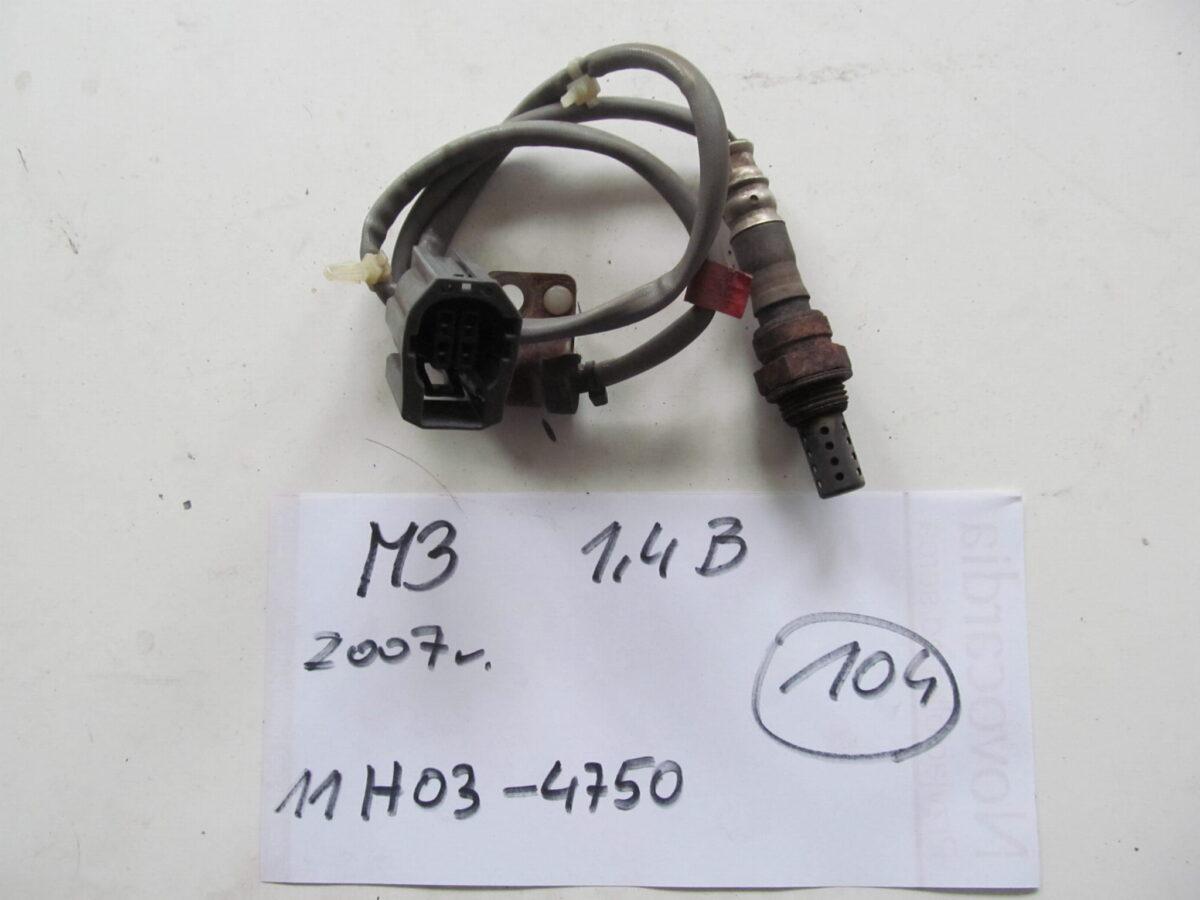 Mazda 3 Bk 1.4 1.6 16v Z6 Sonda Lambda 11e19-4750 - obrazek 2