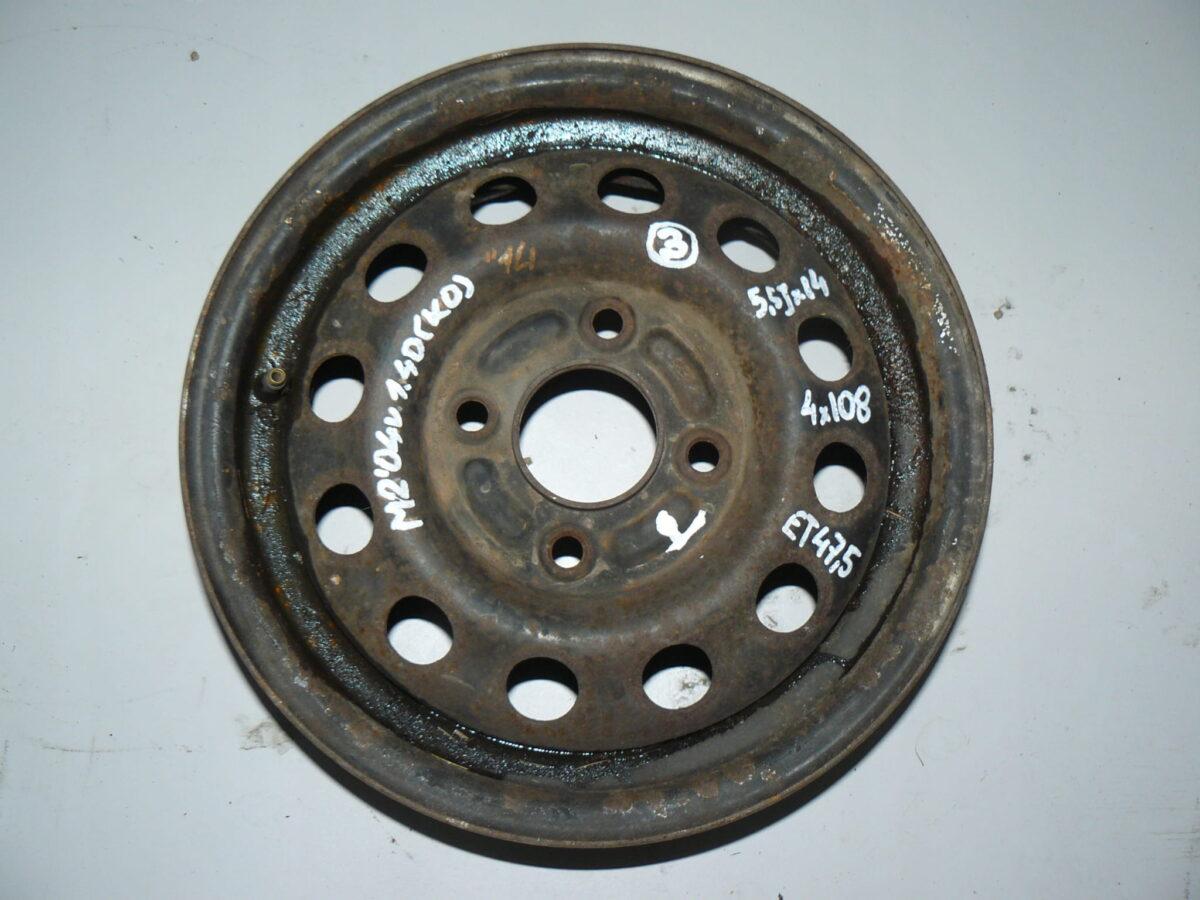 Mazda 2 I 2004r Felga 5.5jx14 4x108 Et47.5