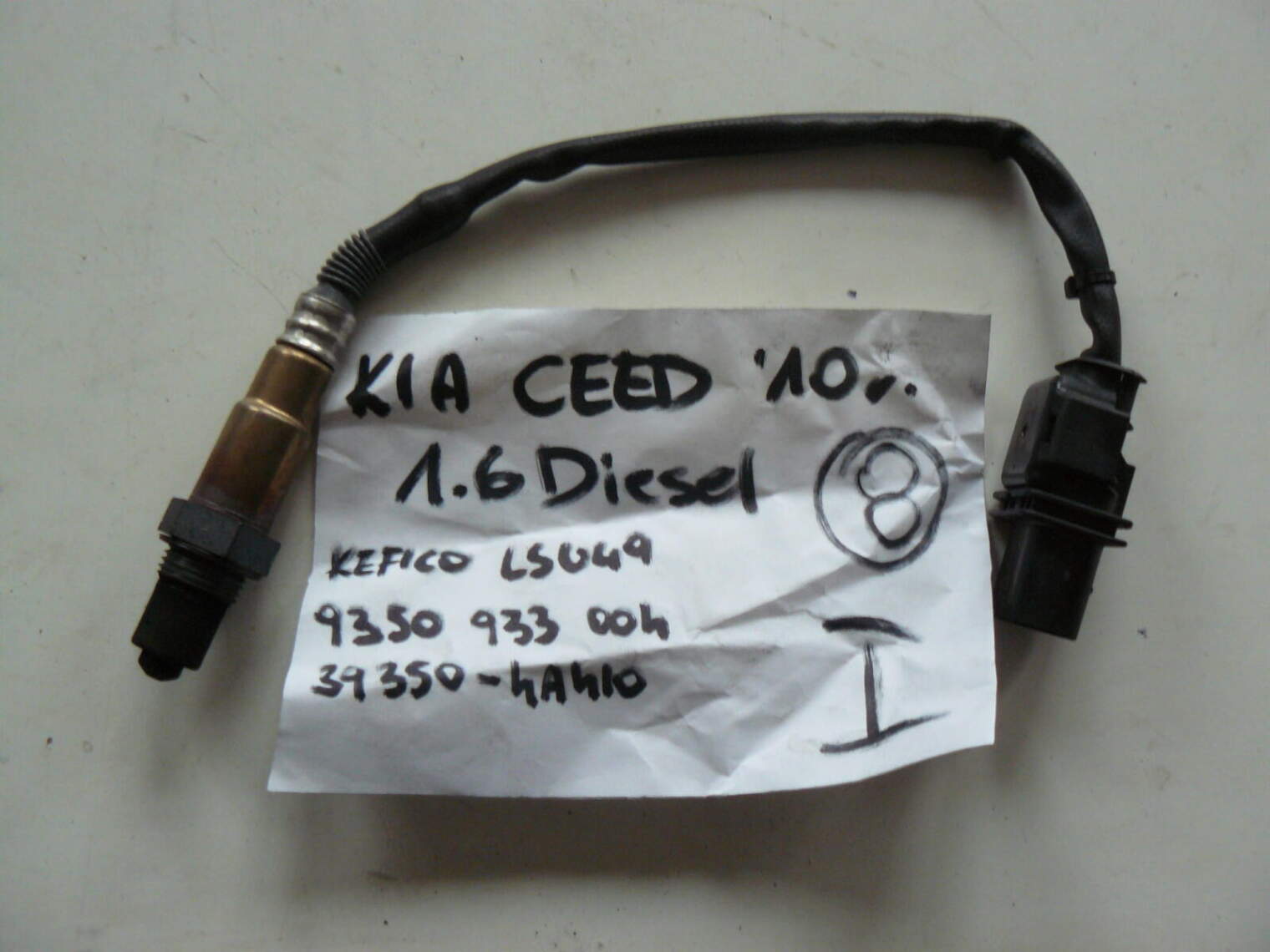 Kia Ceed 10r 1.6d Sonda Lambda 39350-4a410