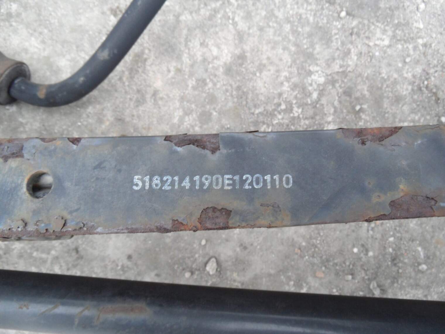Fiat Doblo Zwrotnica Belka Zawieszenia Tylna WAHACZ - obrazek 8