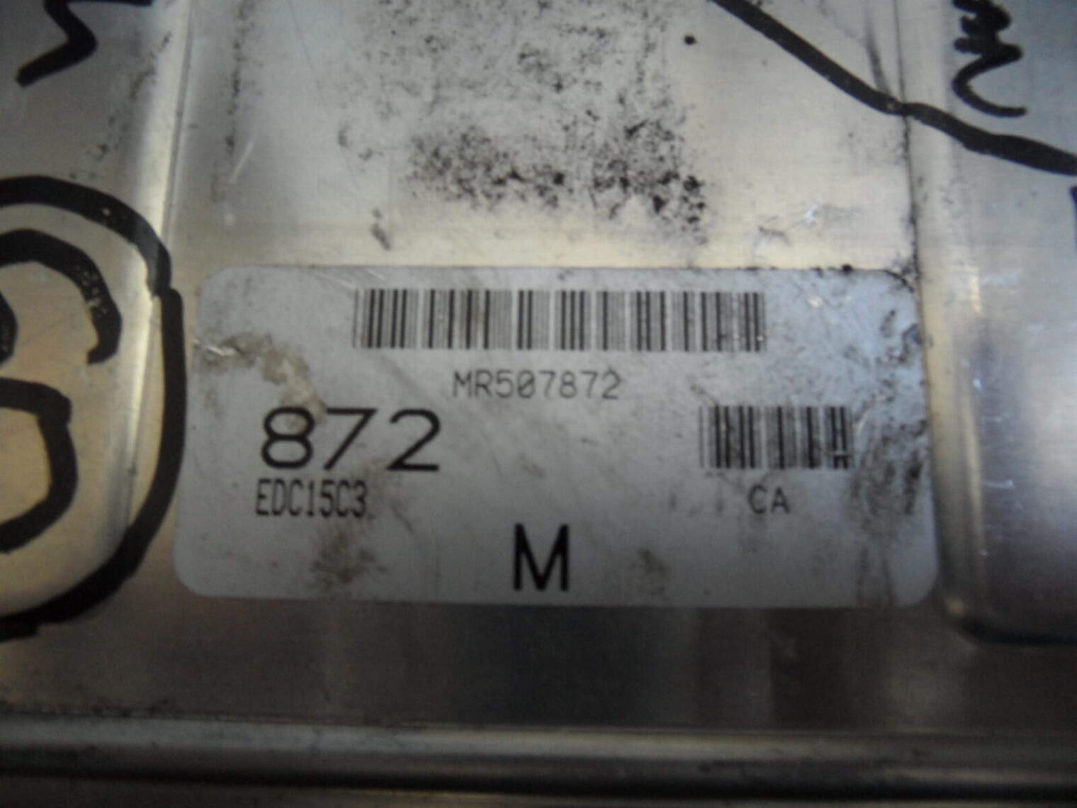 Mitsubishi Carisma 1.9td 2003r Sterownik Komputer Silnika Mr507872 - obrazek 2